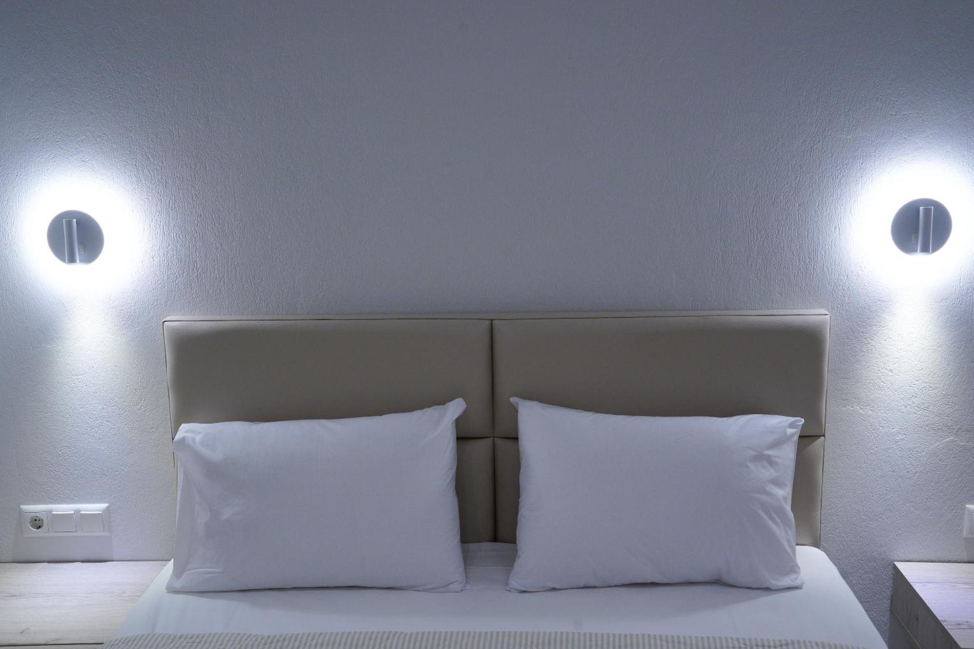 Hotel Lefkes Paralía Skotínis Extérieur photo